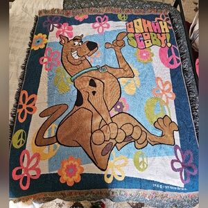 Scooby doo vintage 1999 throw
